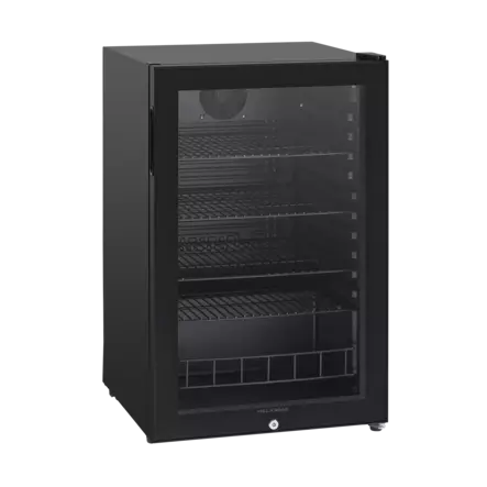 HELKAMA HJA129B-GDBL LASIOVIJÄÄKAAPPI - Jääkaapit - 6430022365360 - 1