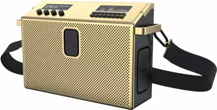 MONDO M2002 BLUETOOTH KAIUTIN LARGE KULTA/MUSTA - Bluetooth-kaiuttimet - 7350080714520 - 1