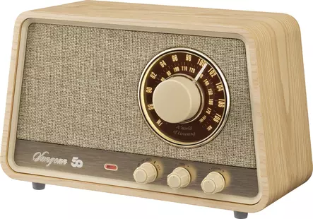SANGEAN WR-101 BLUETOOTH PÖYTÄRADIO VAALEA TAMMI - Digitaalinen radio - 4711317997780 - 1