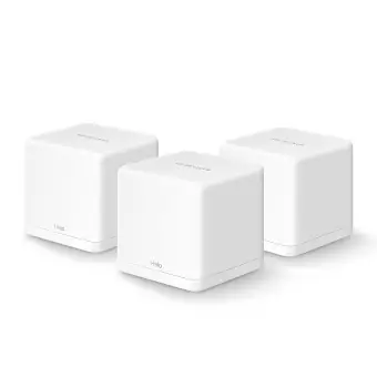 MERCUSYS HALO H30G AC1300 WHOLE HOME MESH WIFI SYSTEM 3P - Reitittimet ja verkkolaitteet - 6957939000721 - 1
