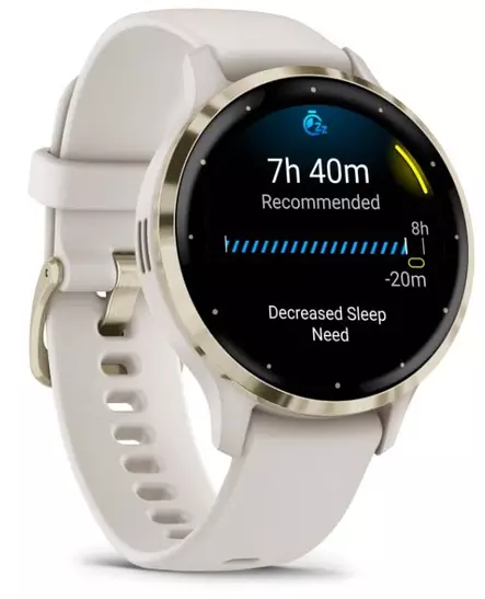 GARMIN VENU 3S IVORY + CREAM GOLD ÄLYKELLO - Älykellot ja aktiivisuusrannekkeet - 753759314811 - 3