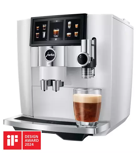 JURA J8 TWIN KAHVIAUTOMAATTI DIAMOND WHITE - Erikoiskahvinkeittimet / kahviautomaatit - 7610917155941 - 1