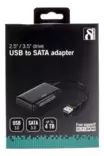 DELTACO USB 3.0 - SATA SOVITIN KIINTOLEVYILLE - Kaapelit ja adapterit - 7333048008831 - 3