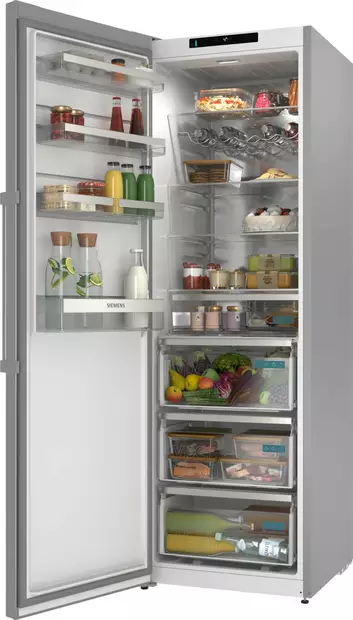 SIEMENS KS36N6IDM JÄÄKAAPPI HARJATTU TERÄS - Jääkaapit - 4242003984192 - 7