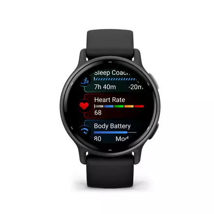 GARMIN VIVOACTIVE 5 42 mm MUSTA / GRAFIITINHARMAA - Älykellot ja aktiivisuusrannekkeet - 753759324902 - 3
