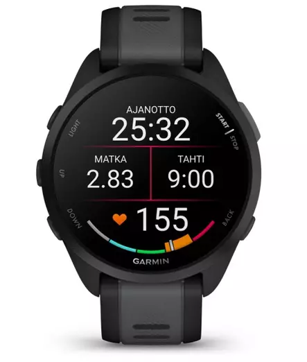GARMIN FORERUNNER 165 JUOKSUKELLO MUSTA - Älykellot ja aktiivisuusrannekkeet - 753759326593 - 3