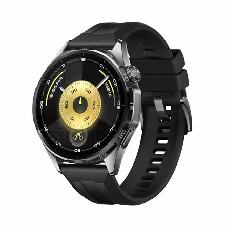 HUAWEI WATCH GT 6 46MM ÄLYKELLO MUSTA - Älykellot ja aktiivisuusrannekkeet - 6942103168154 - 2