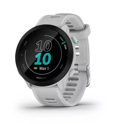 GARMIN FORERUNNER 55 ÄLYKELLO VALKOINEN - Älykellot ja aktiivisuusrannekkeet - 753759364724 - 1