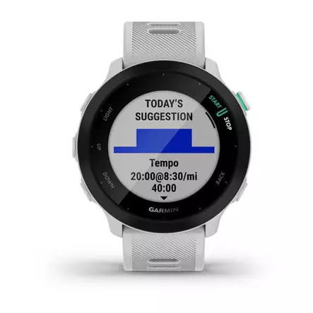 GARMIN FORERUNNER 55 ÄLYKELLO VALKOINEN - Älykellot ja aktiivisuusrannekkeet - 753759364724 - 2