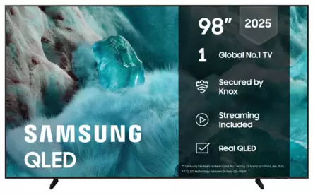 SAMSUNG TQ98Q7FAAU 98" QLED-TV - Yli 60 tuumaiset televisiot - 8806097895534 - 1