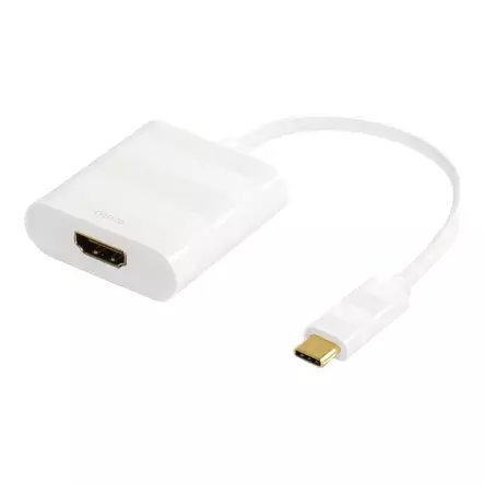 DELTACO USB ADAPTER TYPE C TO HDMI SOVITIN - Kaapelit ja adapterit - 7333048013385 - 1