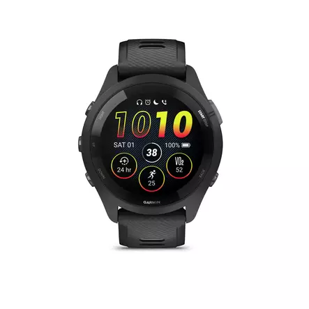 GARMIN FORERUNNER 265 URHEILUKELLO MUSTA/TUMMANHARMAA - Älykellot ja aktiivisuusrannekkeet - 753759313715 - 3