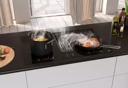 THERMEX LE MANS TYPHOON COMPACT INDUKTIOTASO LIESITUULETTIMELLA 80CM MUSTA - Induktiotasot liesituulettimella - 5703347531026 - 2