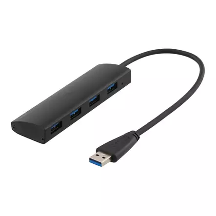 DELTACO USB 3.1 GEN1-HUBI - Kaapelit ja adapterit - 7340004695936 - 1