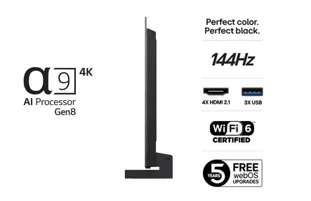 LG OLED65C54LA 65" 4K OLED EVO C5 SMART-TV - Yli 60 tuumaiset televisiot - 8806096362426 - 2
