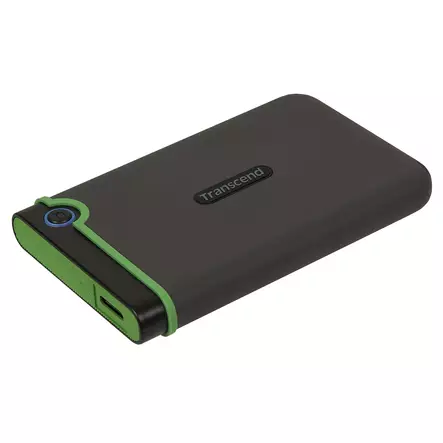 TRANSCEND 2TB STOREJET 25M3S ULKOINEN KIINTOLEVY SLIM HARMAA - Ulkoiset kiintolevyt - 760557840886 - 1