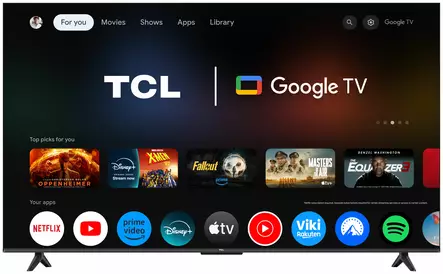 TCL 65P61K 65" 4K HDR GOOGLE-TV - Yli 60 tuumaiset televisiot - 5901292527037 - 2