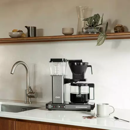 MOCCAMASTER AUTOMATIC KAHVINKEITIN STONE GREY - Kahvinkeittimet - 8712072537477 - 2