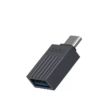 RAPOO ADAPTERI UCA-1001 USB-C - USB-A -SOVITIN - Kaapelit ja adapterit - 6940056114037 - 1