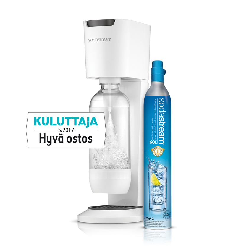 SODASTREAM GENESIS VALKOINEN - Euronics verkkokauppa