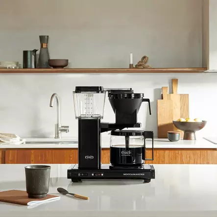 MOCCAMASTER AUTOMATIC KAHVINKEITIN MUSTA - Kahvinkeittimet - 8712072537408 - 2