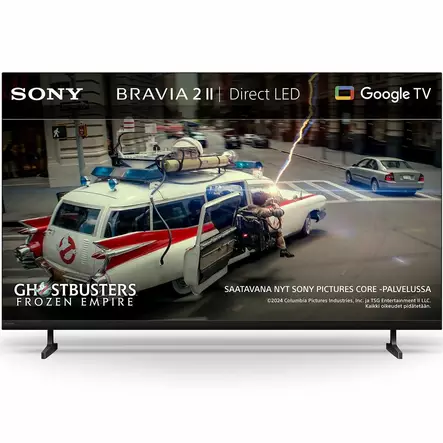 SONY 55" BRAVIA 2 II 4K GOOGLE TV - 51-60 tuumaiset televisiot - 4548736180109 - 1
