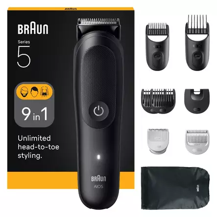 BRAUN AIO5540 9-IN-1 PARTATRIMMERI - Partatrimmerit - 7500435245029 - 1